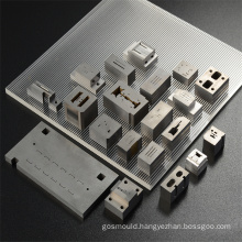 Precision connector mold component processing